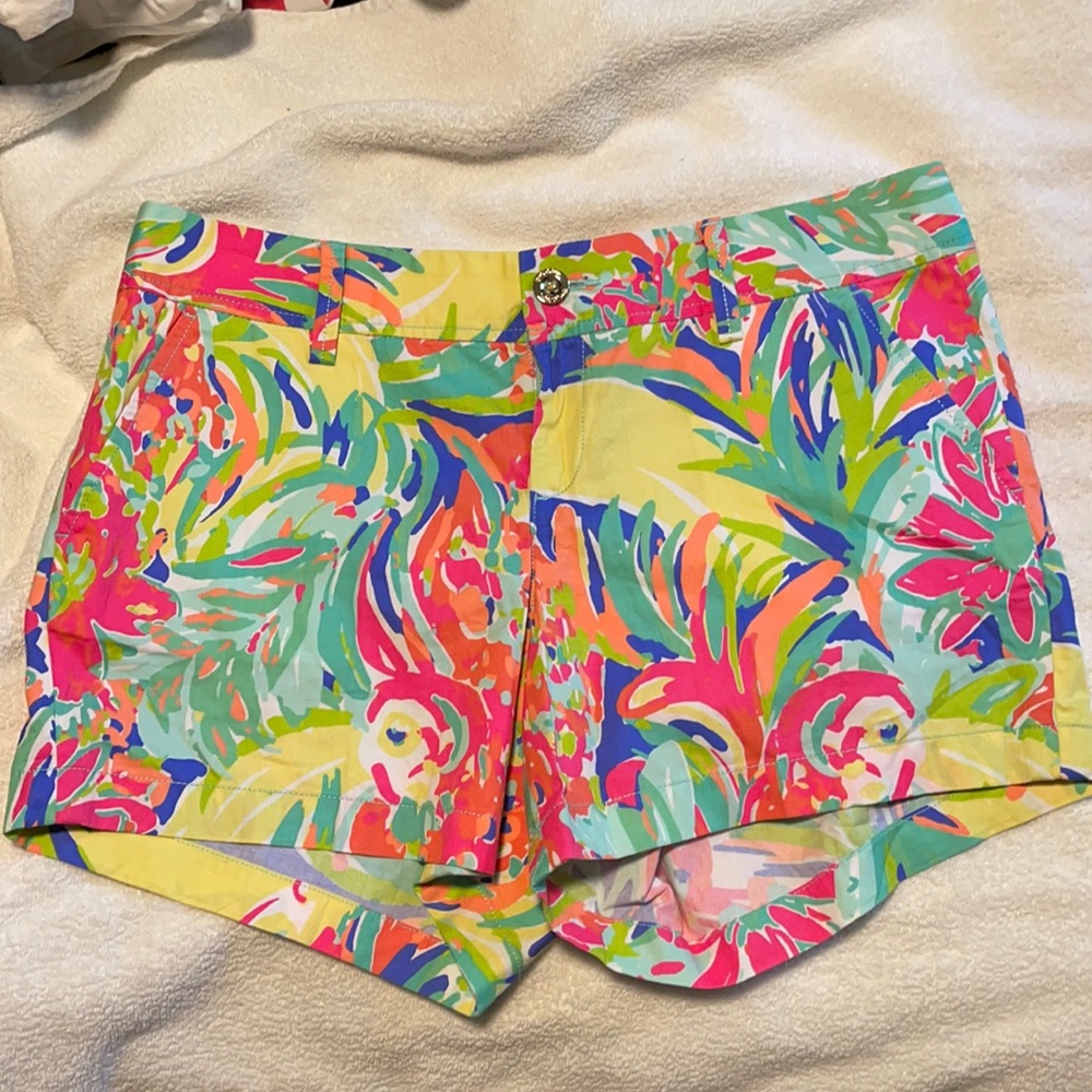 Lilly Pulitzer Printed Shorts - Size 12